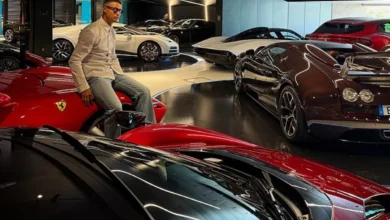 اكتشف أسطول السيارات الفخم الذي يملكه رونالدو في مدريد
