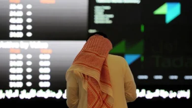 السوق السعودية تتراجع بشكل مفاجئ بنسبة 0.1 بسبب تراجع الأسهم القيادية