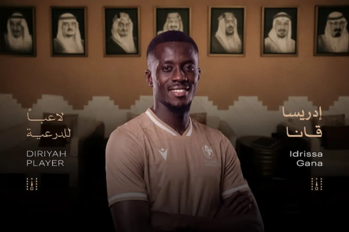 النادي السعودي الدرعية يعلن التعاقد مع إدريسا جاي