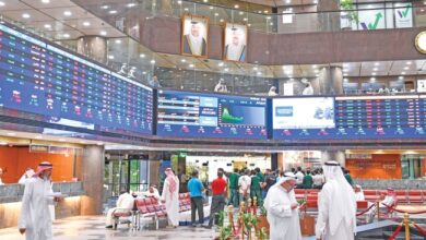 تراجع مؤشرات البورصة وسط سيولة بقيمة 69.7 مليون دينار
