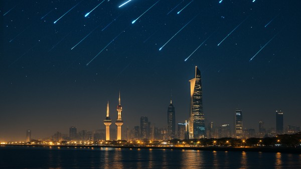 سماء الكويت ستشهد أحداثا فلكية مميزة غداً وبعد غد