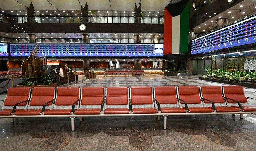 مؤشرات بورصة الكويت تتلون باللون الأخضر عند الإغلاق