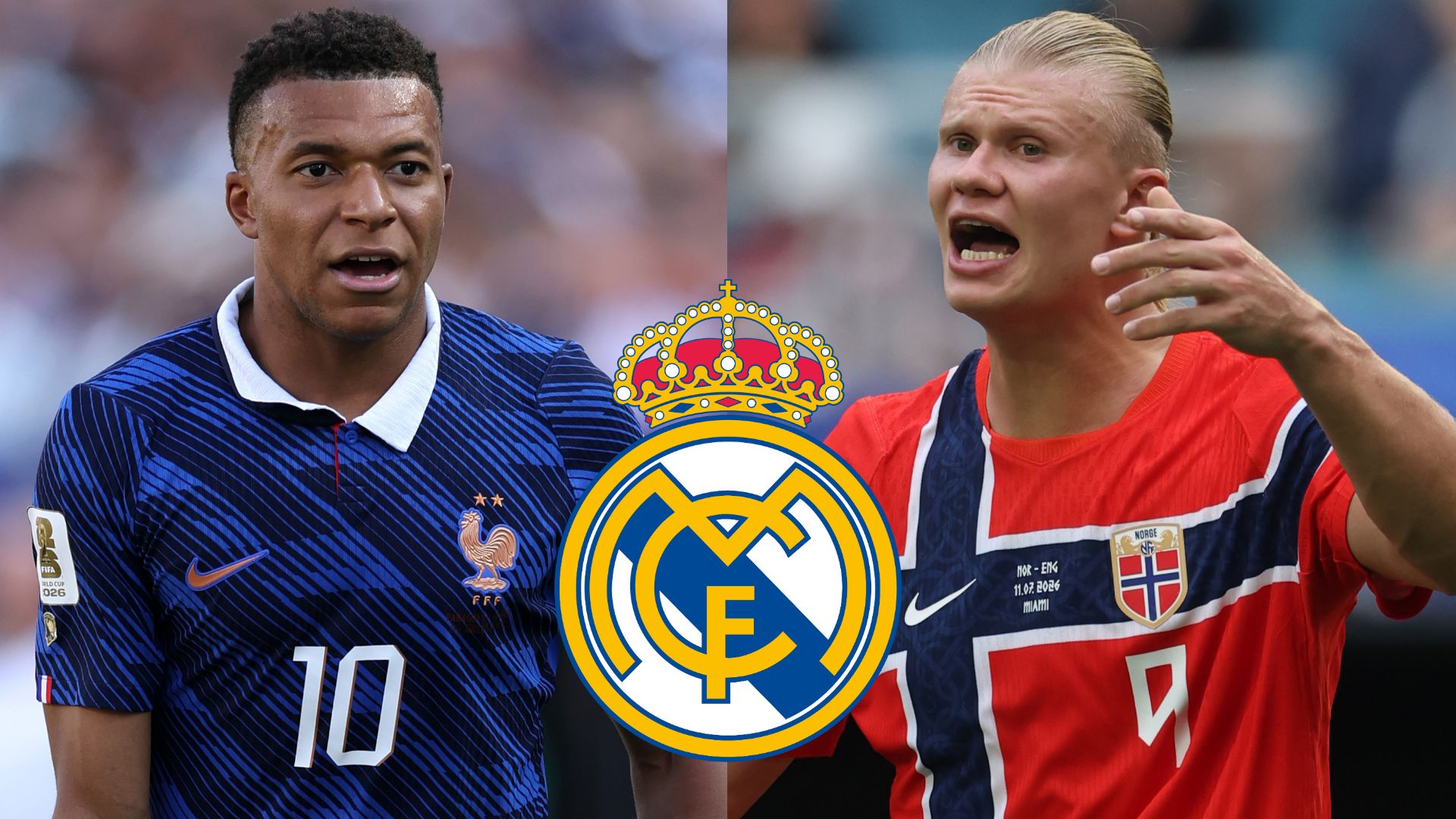 مايكل أوين يربط نجاح إرلينج هالاند في ريال مدريد برحيل كيليان مبابي
