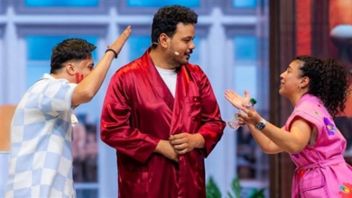 مصطفى غريب يجري بروفات مسرحية "ليلة عسل" في مدينة الإنتاج الإعلامي استعدادًا لعرضها قريبًا
