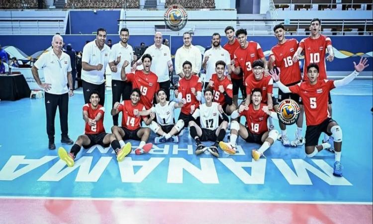 منتخب مصر للكرة الطائرة تحت 17 عامًا يحقق فوزًا على الكويت في البطولة العربية